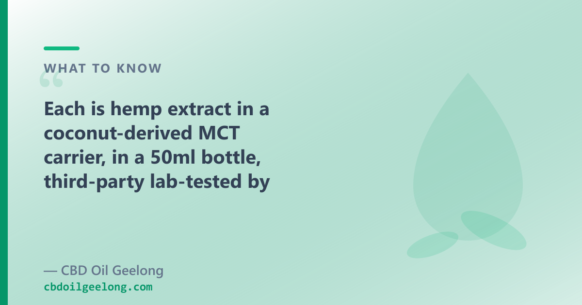 Tasmanian Botanics is a licensed producer of prescription medical cannabis; OTC CBD oil is a separate route